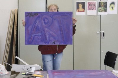 Form und Farbe: experimentelle Malerei