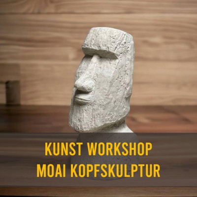 Zeit zum Malen | OSTERINSEL - MOAI-KOPFSKULPTUR