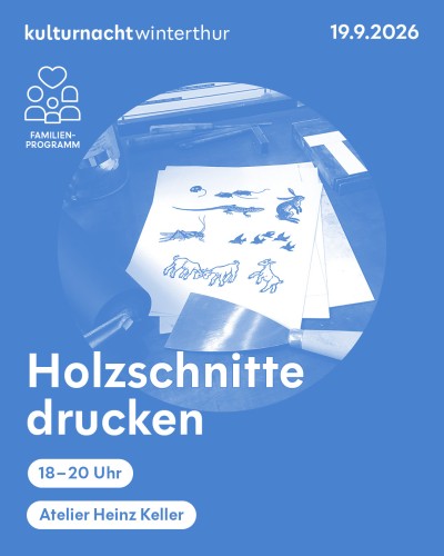 Holzschnitte drucken